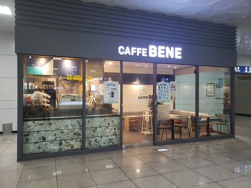 咖啡伴Caffebene 韓國咖啡連鎖 品牌形象