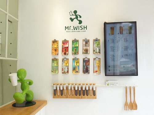 Mr.Wish 鮮果茶玩家 品牌形象