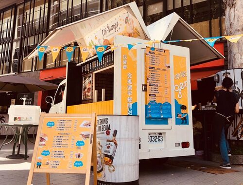 喫飽 早午餐 品牌形象