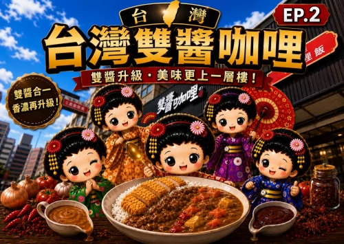 台灣雙醬咖哩