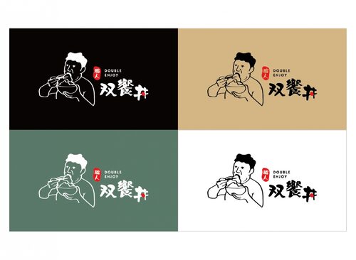 雙饗丼 日式職人丼飯 品牌形象