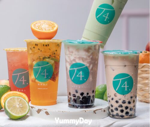 T4清茶達人 品牌形象