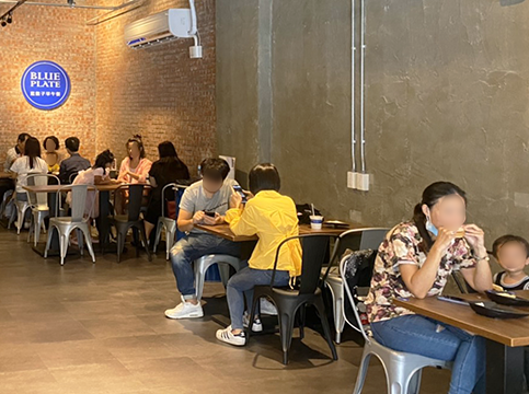 藍盤子 早午餐 品牌形象