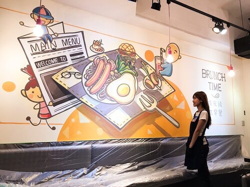 找光頭吃早餐 小額創業首選 品牌形象