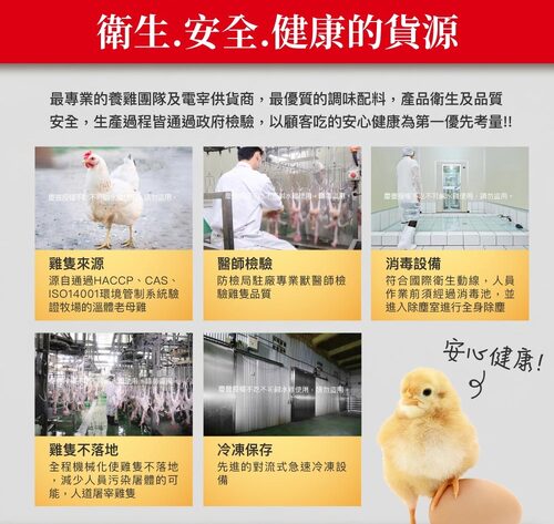 不吃不可鹹水雞 產品介紹