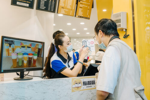 喵喜喵喜 鹹芝士奶蓋茶 品牌形象