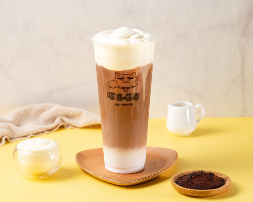 喵喜喵喜 鹹芝士奶蓋茶 產品介紹