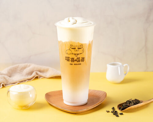 喵喜喵喜 鹹芝士奶蓋茶 產品介紹