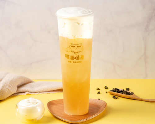 喵喜喵喜 鹹芝士奶蓋茶 產品介紹