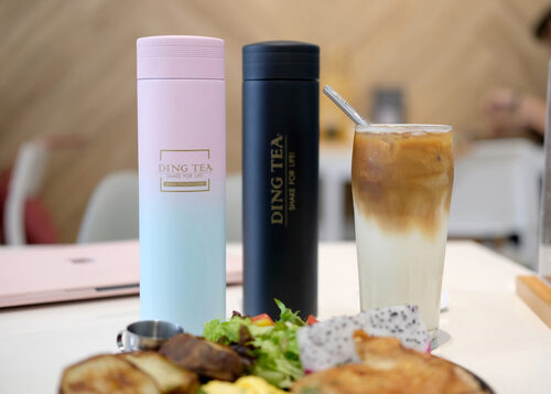 薡茶 精緻茶飲Ding Tea 品牌形象