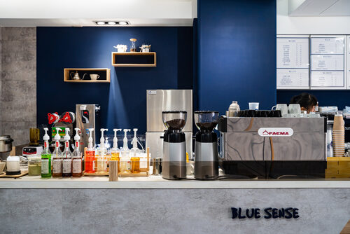 Bluesense藍調咖啡 品牌形象