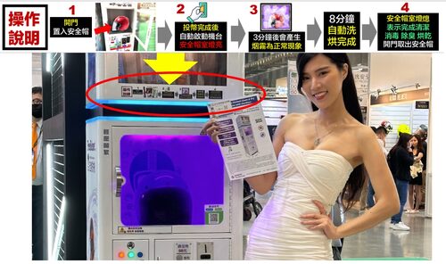 潔帽霸 安全帽洗烘機 產品介紹