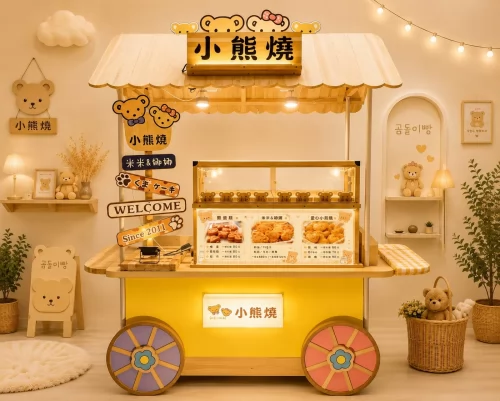 米米&娜娜小熊燒