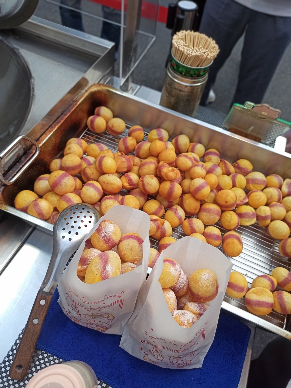 小8三色地瓜球
