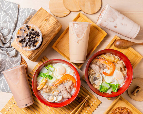 珍珠奶茶x鍋燒意麵 產品介紹