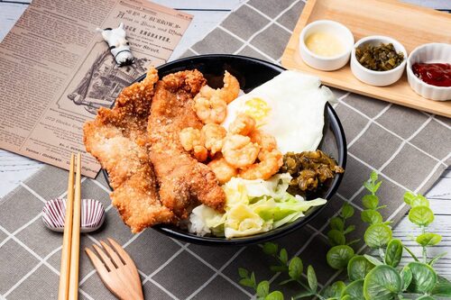 蝦味鮮 爆漿蝦仁排骨飯 產品介紹