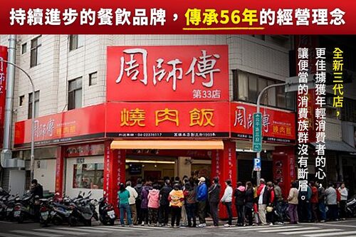 周師傅燒肉飯 品牌形象