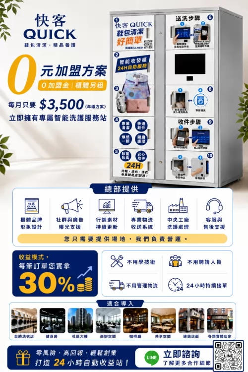 快客洗鞋洗包（洗護）