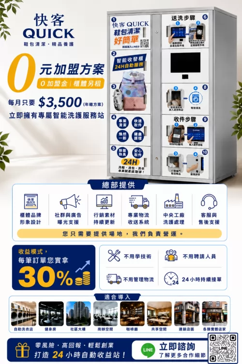 快客洗鞋洗包（洗護） 品牌形象